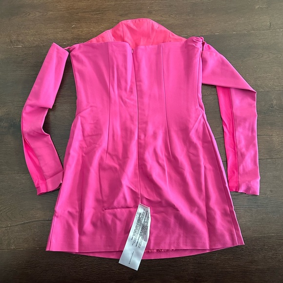 NWT BCBG MaxAria Hot Pink Mini Dress - Picture 2 of 4